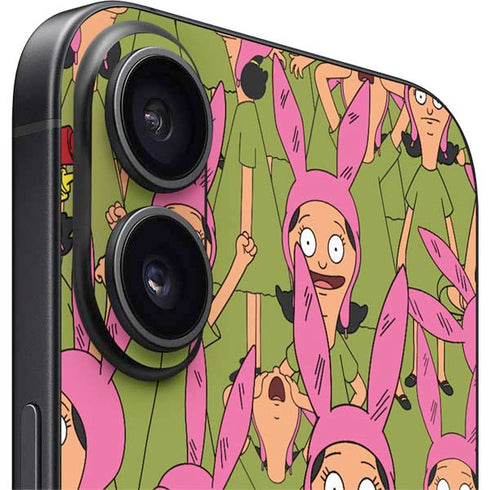 Bobs Burgers Louise Belcher iPhone 16 Plus Skin